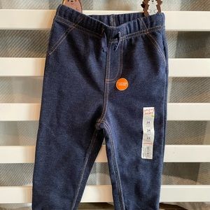 JUMPING BEANS 24M DENIM JOGGER